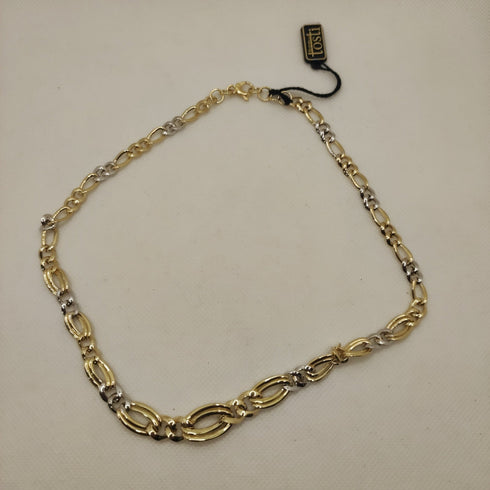 Collana oro 18k girocollo maglia piatta 45 cm 11 gr | Gioiellitosti.it