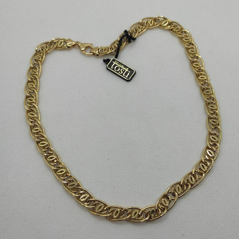 Collana oro 18k girocollo maglia piatta 45 cm 22,0 gr | Gioiellitosti.it