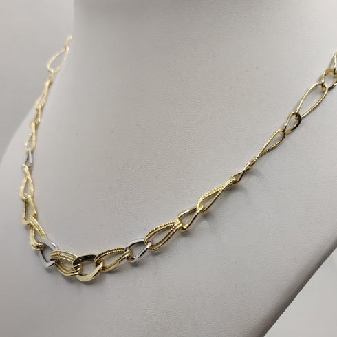 Collana oro 18k maglia larga 45 cm 7,10 gr | Gioiellitosti.it