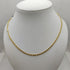 Collana oro 18K maglia piatta 50 cm 7.50 gr | Gioiellitosti.it