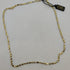 Collana oro 18K maglia piatta bicolore 50 cm 5.80 gr | Gioielli Tosti