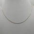Collana oro 18k maglia tubolare tre colori 45cm 2,90 gr | Gioiellitosti.it