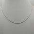 Collana oro 18k maglia tubolare tre colori 45cm 2,90 gr | Gioiellitosti.it