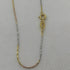 Collana oro 18k maglia tubolare tre colori 45cm 2,90 gr | Gioiellitosti.it