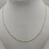 Collana oro 18k uomo bicolore satinato 50 cm 4.60 gr | Gioielli Tosti