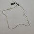 Collana oro 18k uomo bicolore satinato 50 cm 4.60 gr | Gioielli Tosti