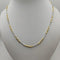 Collana oro 18k uomo maglia bicolore 50 cm 19.20 gr | Gioiellitosti.it