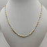 Collana oro 18k uomo maglia bicolore 50 cm 19.20 gr | Gioiellitosti.it
