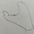 Collana oro bianco 18 kt donna Girocollo 44 50 cm 1,00/1,20gr | Gioiellitosti.it