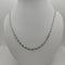 Collana oro bianco 18k catena intrecciata 60 cm 5,70 gr | Gioiellitosti.it