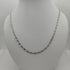 Collana oro bianco 18k catena intrecciata 60 cm 5,70 gr | Gioiellitosti.it