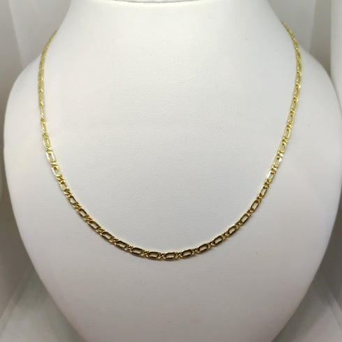 Collana oro giallo 18 kt Unisex Catena maglia 50 cm 6.60 gr | Gioiellitosti.it