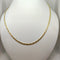 Collana oro giallo 18 kt Unisex Catena maglia 50 cm 6.90 gr | Gioiellitosti.it