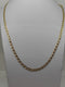 Collana oro giallo 18 kt unisex catena maglia 60 cm 5,60 gr | Gioiellitosti.it