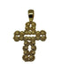 Ciondolo Croce oro 18k donna pendente diamantato gr 12,20 | Gioiellitosti.it