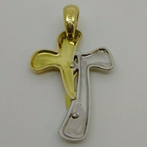 Ciondolo Croce oro 18k Cristo gr 5,60 | Gioiellitosti.it