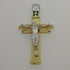 Ciondolo Croce oro 18k Pendente unisex Cristo gr 3,90 | Gioiellitosti.it