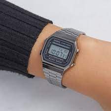 Casio Vintage A168WEGG-1AEF Digital Silver