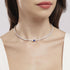 Girocollo Tennis Argento 925 Zirconi MABINA 553430 | Gioiellitosti.it