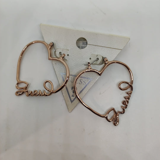 Guess UBE80930 Orecchini donna pendenti forma cuore | Gioiellitosti.it