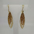 Orecchini donna oro 18 kt pendenti foglie 3 colori oro 4,20 gr | Gioiellitosti.it