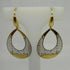 Orecchini oro 18 kt Donna 2 colori pendenti 3,60 gr | Gioiellitosti.it
