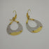 Orecchini oro 18 kt Donna 2 colori pendenti 3,60 gr | Gioiellitosti.it