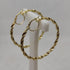 Orecchini oro 18 kt Donna Cerchi torchon 3,90 gr | Gioiellitosti.it