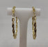 Orecchini oro 18 kt Donna Cerchi torchon 3,90 gr | Gioiellitosti.it