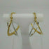 Orecchini oro 18 kt Donna doppio cerchio 2 colori 3,50 gr | Gioiellitosti.it