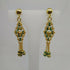 Orecchini oro 18 kt Donna pendenti rombo pietra verde 5,00 gr | Gioiellitosti.it