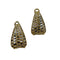 Orecchini oro 18 kt Giallo e Bianco Semicerchio traforato 6,20 gr | Gioiellitosti.it