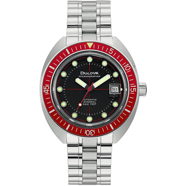 Orologio Automatico Uomo Bulova 96B343 Oceanographer Snorkel 666 | Gioiellitosti.it