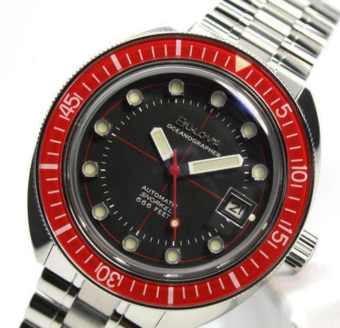 Orologio Automatico Uomo Bulova 96B343 Oceanographer Snorkel 666 | Gioiellitosti.it