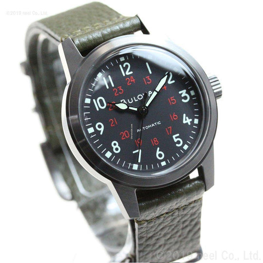 Orologio Automatico Uomo Bulova 98A255 Military Hack | Gioiellitosti.it — Product detail view