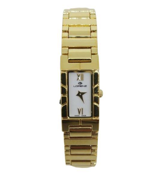Orologio donna placcato oro Lorenz 21986AP Swiss made | Gioiellitosti.it