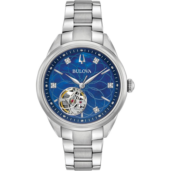Orologio donna Bulova 96P191 Automatico acciaio diamanti | Gioiellitosti.it