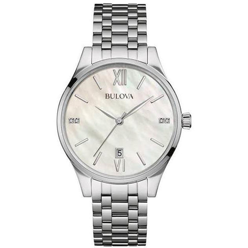 Orologio donna Bulova 96S161 Classico Acciaio Diamanti | Gioiellitosti.it