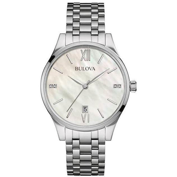 Orologio donna Bulova 96S161 Classico Acciaio Diamanti | Gioiellitosti.it