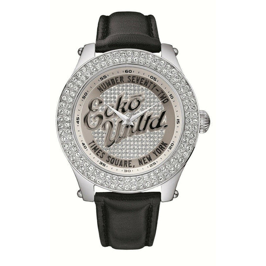Orologio donna Marc Ecko E15078G1 grande cassa 48mm cristalli brillanti nero | Gioiellitosti.it — Product detail view