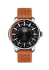Orologio Lee LES-M99DSL5-1S Acciaio pelle marrone | Gioielli Tosti