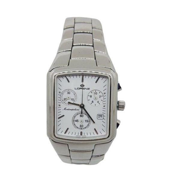 Orologio uomo cronografo Lorenz 22054BO Swiss Made Montenapoleone | Gioiellitosti.it