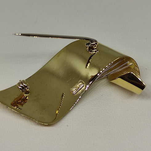 Spilla oro 18k donna Modello riccio Vintage gr 7,10 | Gioiellitosti.it