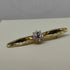 Spilla oro 18k Donna Vintage pietra zaffiro blu bianco | Gioiellitosti.it
